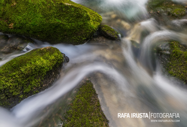 Flowing through the greens