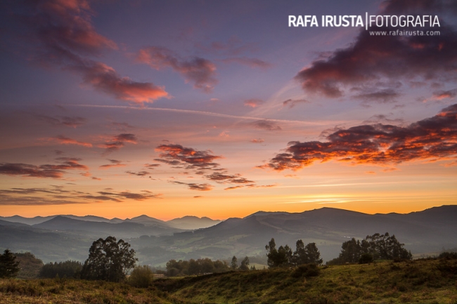Amanecer en Encartaciones