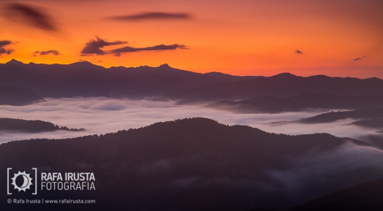 Selva de Irati sunrise