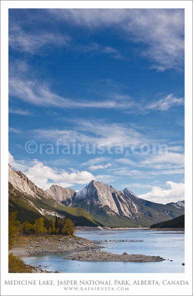 Medicine Lake, Jasper National Park, Alberta, Canada