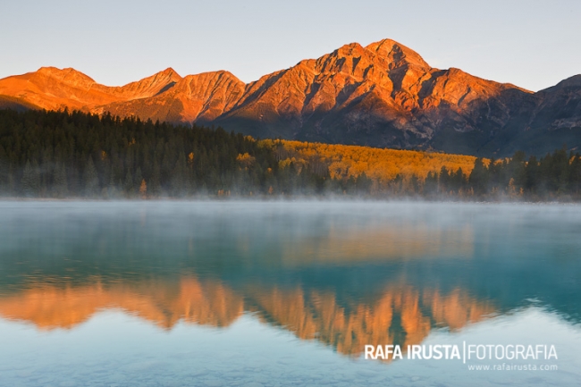 Patricia Lake and Pyramid Mountain, Canada