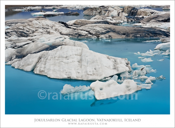 Jokulsarlon Glacial Lagoon, Vatnajokull, Iceland