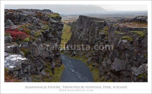 Almannagja fissure, Thingvellir National Park, Iceland