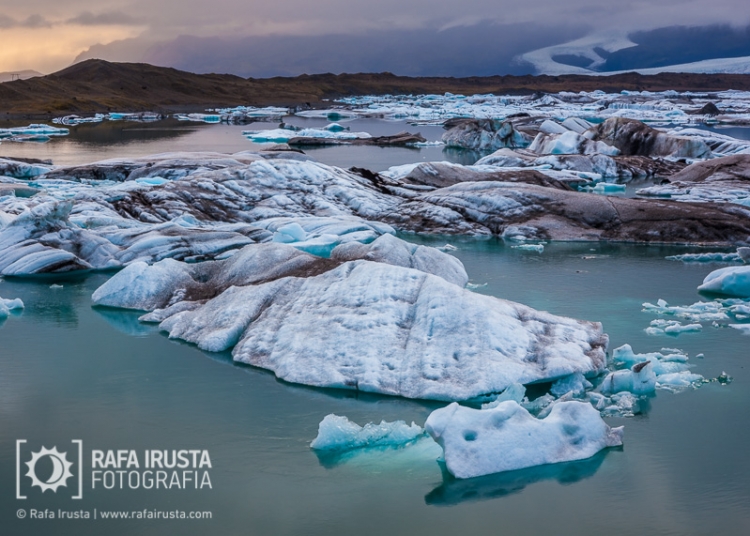 Jokulsarlon sunset