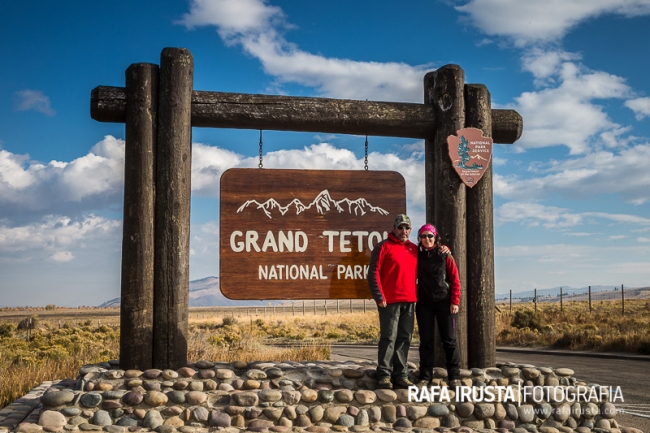 Ira y Rafa en Grand Teton NP