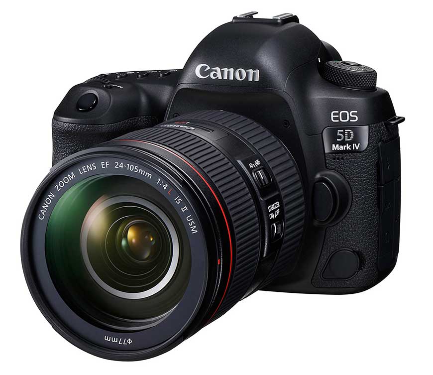 Canon EOS 5D Mark IV con 24-105mm f/4L IS II