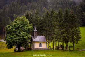 The old chapel in Huttschlag, municipality in the St. Johann im Pongau, Austria