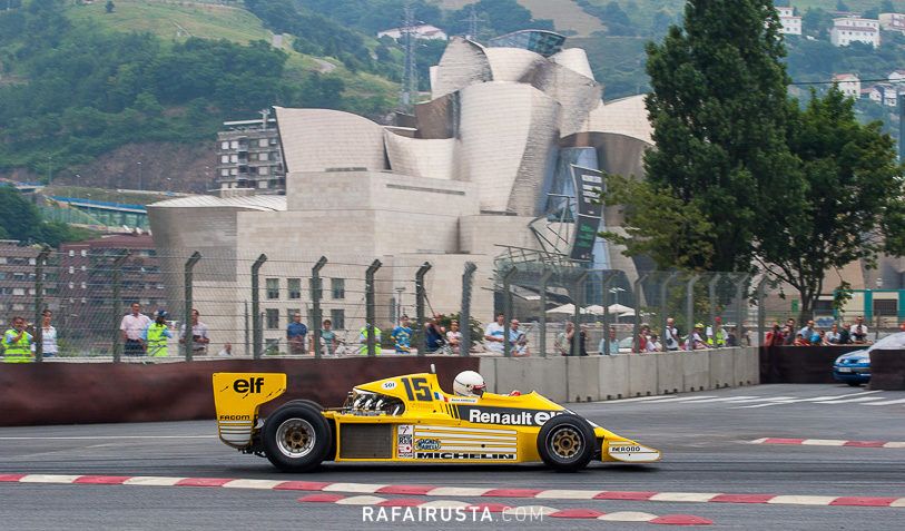 Clásicos Renault en el Bilbao Urban Circuit, julio 2005
