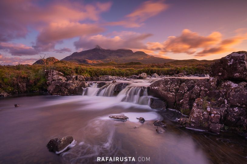 Sligachan Waterfalls, Isle of Skye, Escocia