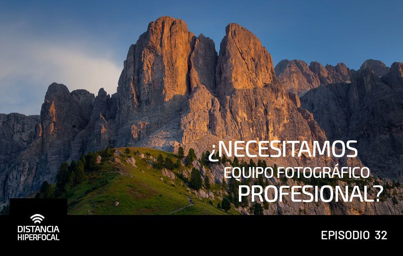 Necesitamos equipo fotográfico profesional