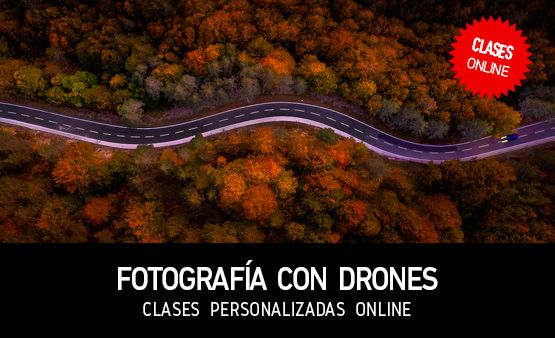 Fotografía con Drones. Clases personalizadas Online
