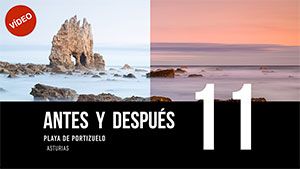 ANTES Y DESPUÉS [11]: Playa de Portizuelo, Asturias