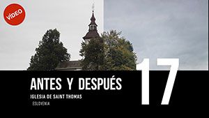 ANTES Y DESPUÉS [17]: Iglesia de Saint Thomas, Eslovenia