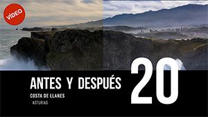 ANTES Y DESPUÉS [20]: Costa de Llanes, Asturias