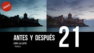 ANTES Y DESPUÉS [21]: Fort la Latte, Francia