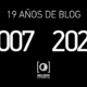Aniversario 19 del blog
