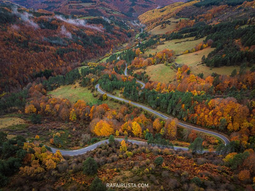 Otoño a vista de drone, Rafa Irusta